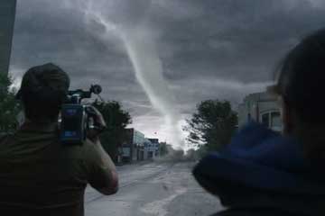 En el tornado