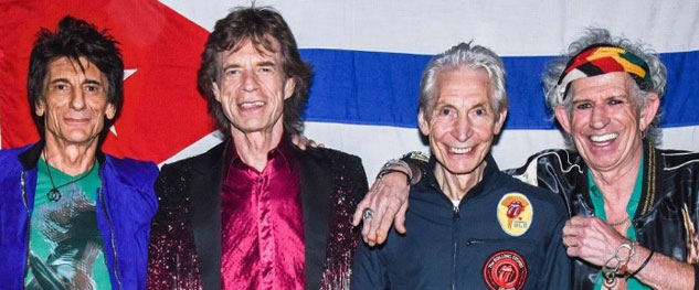 Los cines proyectarán el recital cubano de los Rolling Stones