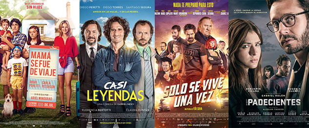 Estas son las películas argentinas que estarán a $35