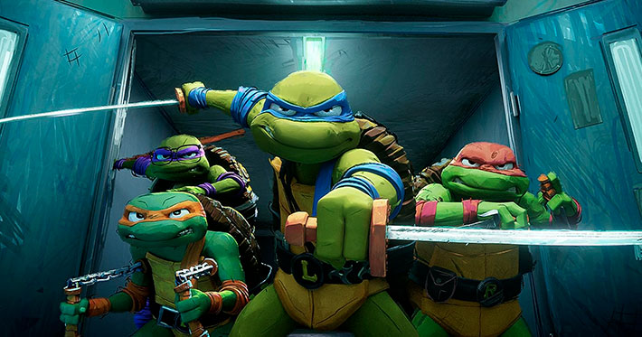 Los cines comenzaron con la venta de entradas de Tortugas Ninja