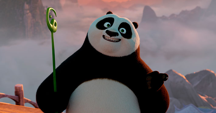 Kung Fu Panda dominó en los cines