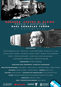 Demanda Contra el Olvido, Poesía y Aventura en Raúl González Tuñón