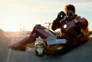 Iron Man 2 sigue 1°. Carancho entró 2°