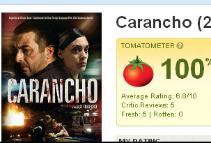 Carancho se estrenó en USA
