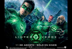 Avant premiere LINTERNA VERDE 3D