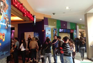 Cines arrancan antes del mediodía por las vacaciones de invierno