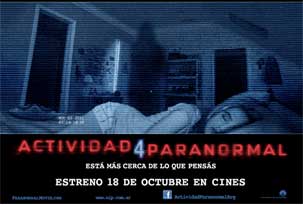 Avant premiere ACTIVIDAD PARANORMAL 4