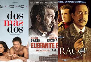 Suar, Darín y Francella: los elegidos del cine nacional en el 2012