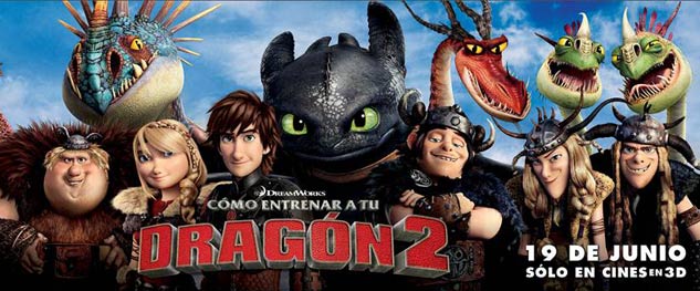 Avant premiere CÓMO ENTRENAR A TU DRAGÓN 2