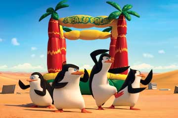 Los pingüinos de Madagascar