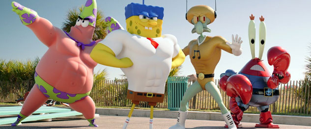 Bob Esponja arrancó primera el jueves