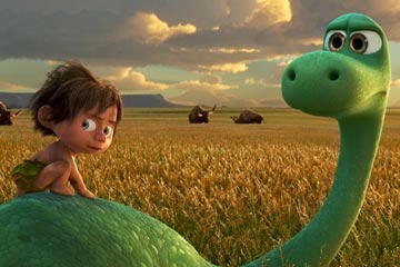 Un gran dinosaurio
