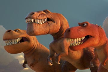 Un gran dinosaurio