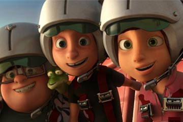 Una familia espacial