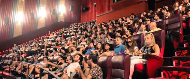 Más de un millón de espectadores fueron a los cines la última semana