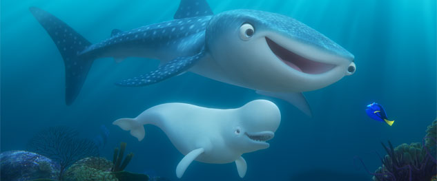 Más de medio millón de espectadores para Buscando a Dory