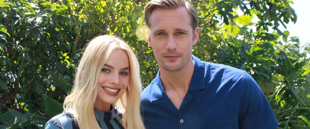 Un encuentro con Alexander Skarsgard y Margot Robbie