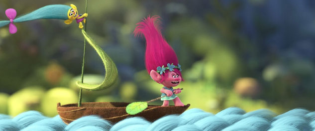 Trolls ganó otro fin de semana