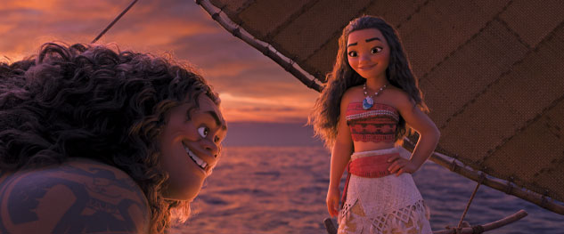 Moana llega con muchas copias ¿Le ganará el verano a Sing?