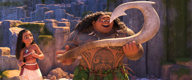 Moana ganó su segundo fin de semana