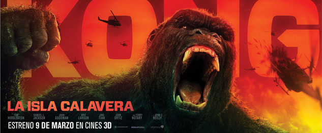 Avant premiere KONG: LA ISLA CALAVERA en IMAX