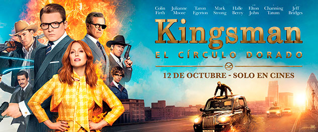 Nuestra avant de Kingsman: el círculo dorado