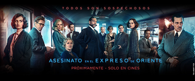 Avant premiere ASESINATO EN EL EXPRESO DE ORIENTE