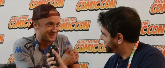 Entrevista a Tom Felton en su visita a la Argentina