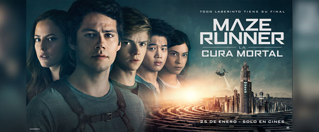 Avant premiere MAZE RUNNER: LA CURA MORTAL en el IMAX