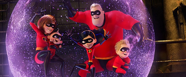 Más de 100.000 personas vieron Los increíbles 2 el primer día