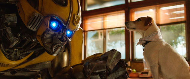 Bumblebee fue la más vista en el fin de semana