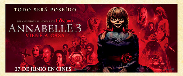 Pelicula de annabelle cheap 3 viene a casa