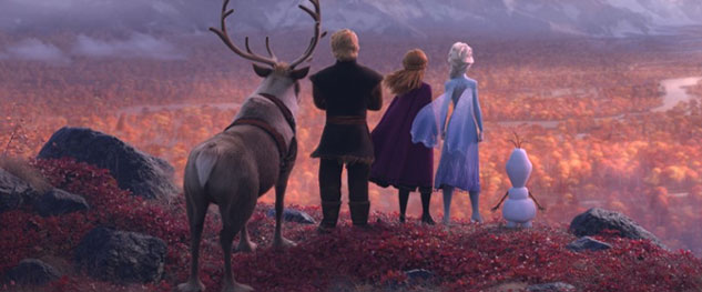 134.000 espectadores para el primer día de Frozen 2