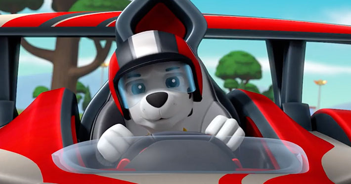 Paw Patrol: la carrera