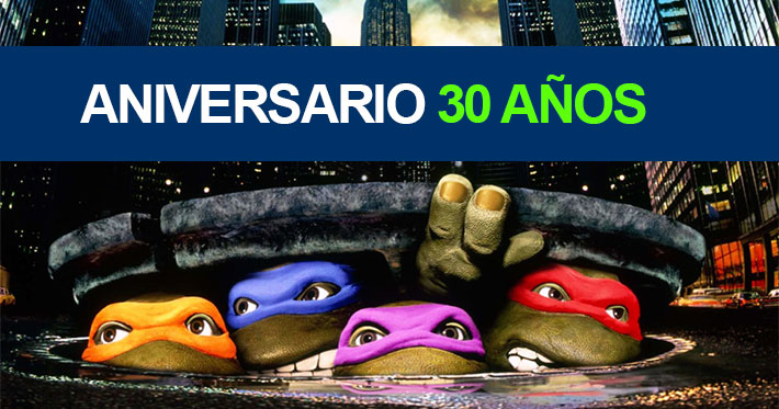 El 30º aniversario de las Tortugas Ninjas
