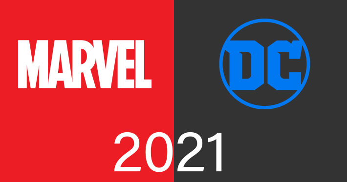 Marvel y DC: Los superhéroes (y villanos) que llegarán a los cines en 2021
