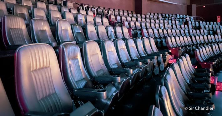 Unas 350 salas de cine reportaron estar funcionando en la Argentina