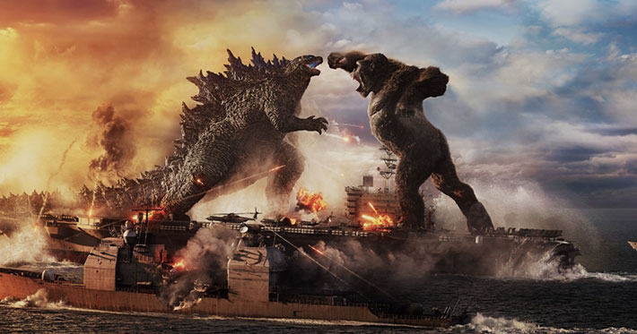 Godzilla vs Kong pasaron el medio millón de espectadores