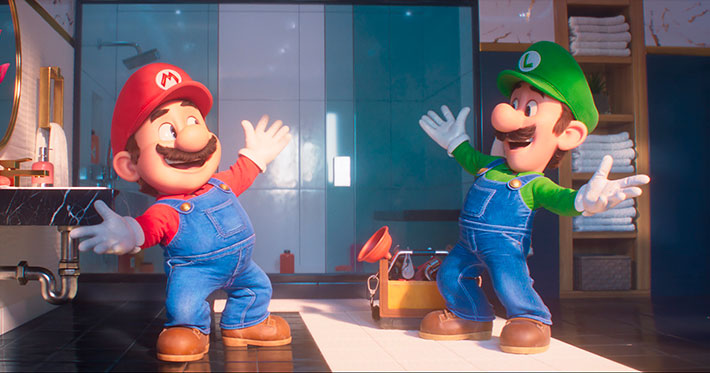 Súper Mario Bros pasó el millón de espectasdores