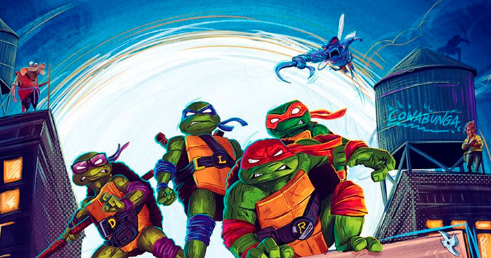 Tortugas Ninja fue lo más visto en el fin de semana