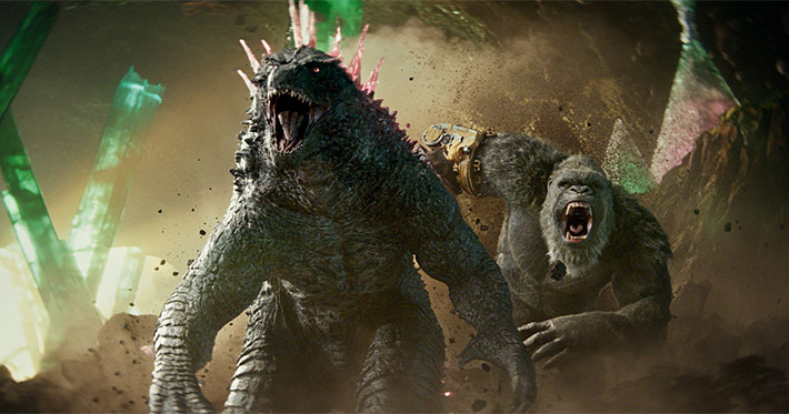 Buen arranque de Godzilla y Kong: en dos días 130.000 espectadores