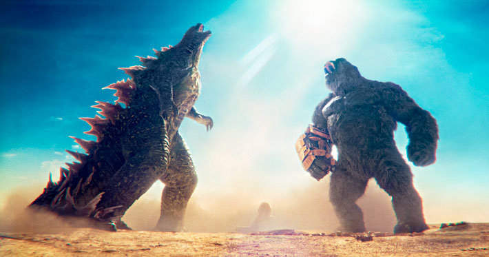 Godzilla y Kong la ganadora del fin de semana XXL