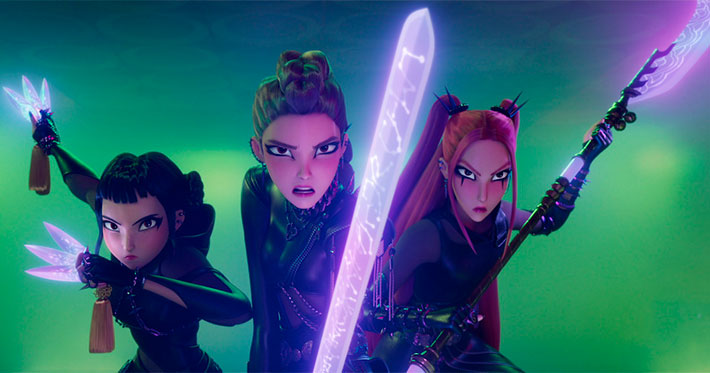 K-Pop Demon Hunters lidera la taquilla de EEUU