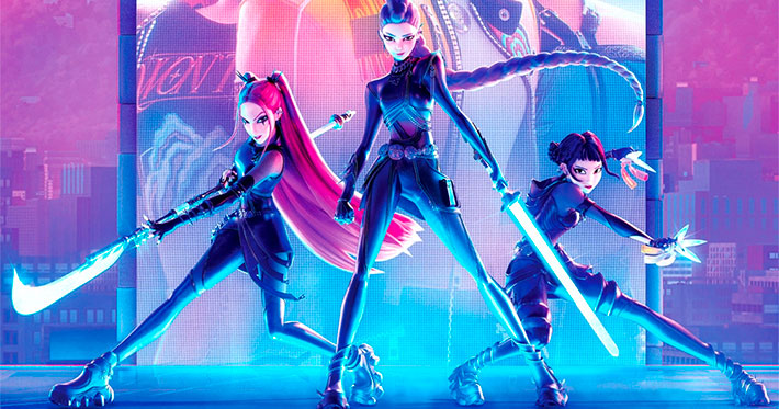Las guerreras k-pop