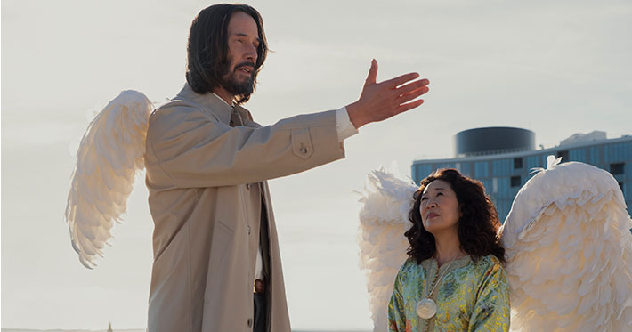 Keanu Reeves se convierte en un ángel con buenas intenciones y catastróficos resultados