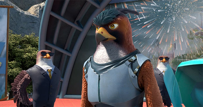 Entre plumas y picos